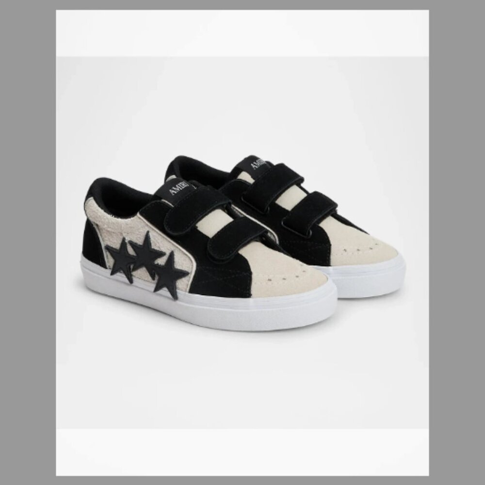 Amiri Kid's Sunset Skate Low-Top Leather Sneakers (SIZE 2US KID (33EU)